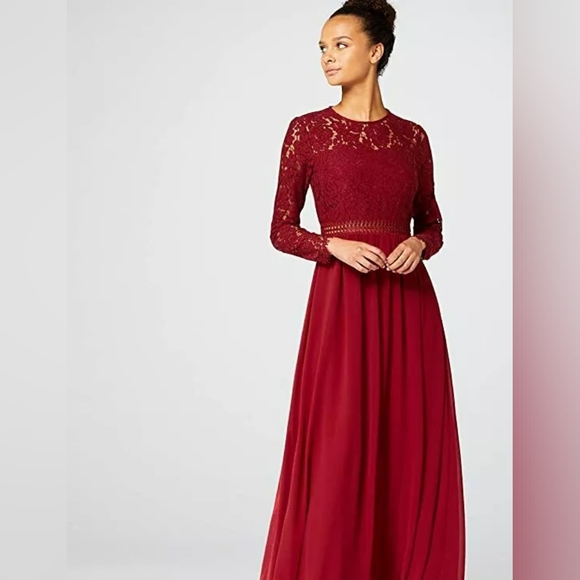 NWT Lace Bodice Gown sz XL - Picture 2 of 16